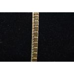 Unique Vintage Vintage Unique Chunky Box Link Gold Tone Box Clasp 22inch Necklace 1960's Photo 1