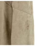 Gucci Vintage Beige Suede Leather Pencil Skirt Size 40 Photo 3