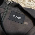 DO+BE  graphite grey cropped wide leg jumpsuit size small Photo 1