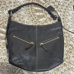 Dooney & Bourke Brown Leather Hobo Bag with Slouchy Design Photo 15