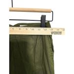 7 For All Mankind Italian Fabric Olive Green Wide Leg Linen Blend Pants Size 2 Photo 6