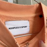The Kooples  X SPORT FADED ORANGE SWEATSHIRT WITH PIERCING size 0 Photo 5