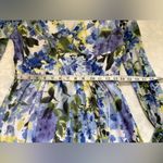 Pretty midi dress 🤍💙NEW💙💛 Blue Size 8 Photo 5