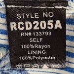 POL  Blue Striped Floral‎ Dress Size Small NWOT Photo 3