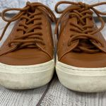 Universal Threads Universal Thread women 7 tan & white tie up casual shoes Photo 5