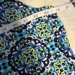 kim rogers Curvy Blue and White Patterned Dress Photo 2