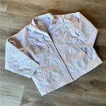 Good American Lilac Purple Full Zip Chore Jacket Canvas Shirt Bomber Collared Photo 3