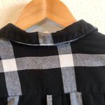 Bass Black And White Plaid Shirt Size XS Photo 2