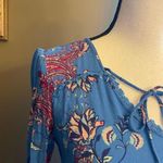 Xhilaration Blue Boho Dress Photo 3