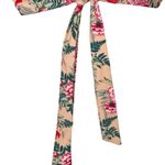 Cabana Del Sol women's size large pink and green strapless stretch bikini top Photo 6