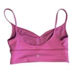 Lululemon  Bra Womens 6 Pow‎ Pink Tone Align Sweetheart Light Support Sports Soft Photo 2