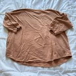 J Jill Pure Jill Blouse Womens Size XL Orange 3/4 Sleeve Sweater 100% Cotton Photo 6