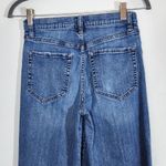 Cropped Distressed Denim Size 27 Ella Moss Wide Leg Cropped Jeans Photo 4