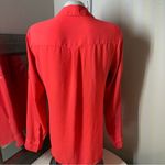 EXPRESS Long Sleeve Notched Collar Blouse Photo 5