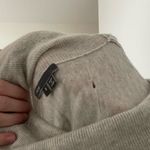 Vince  Gray Cowl Neck Cashmere Blend Sweater Photo 5