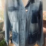 Old Navy  Denim Jacket in Light and Dark Wash Photo 0