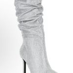 Gianni Bini New! x Nastia Liukin Kiki Rhinestone Slouchy Pointed Toe Boots Photo 0