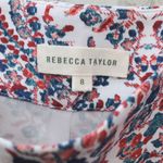 Rebecca Taylor Silk Shorts Floral Size 8 MSRP $275.00 Photo 8