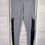 PINK - Victoria's Secret PINK/VICTORIA'S SECRET Ultimate Leggings Space Dye Gray w Black Accents & Mesh-S Photo 0