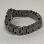 DKNY  women wrist watch quartz analog black tone MOP dial all stainless running Photo 2