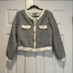 WD•NY Brand New Checked Tweed Button Jacket Photo 2