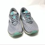 Brooks Glycerin 17 Women’s Athletic Shoe Grey Aqua Size 7 Photo 3