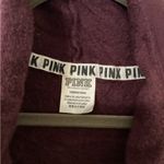PINK - Victoria's Secret  Burgundy Sweatshirt Photo 2