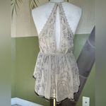 Free People  beaded sequin embellished top Size S Photo 9