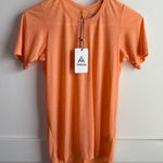 NWT 7MESH Industries Fuzzy Peach Elevate Short Sleeve Shirt Orange Size XS Photo 0