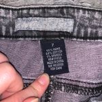 Light wash Grey/Purple Denim Shorts Size 8 Photo 2