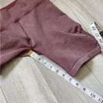 Aerie Offline Seamless Macrame 7" Bike Short Red (Small) athleisure workout Photo 5