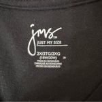 Just My Size black t-shirt, plus size 2X, 18W/20W Photo 6