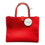 DIANA &. CO FIRENZE Red Vegan Leather Handbag Photo 0