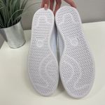 Adidas White & Mint Green Stan Smith Shoes Photo 5