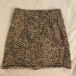 Brandy Melville Leopard Print Skirt Photo 3