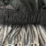 CAbi Silk Dazzle Cami Blouse Style # 729 Faux Lace Tiers Size 6 Going Out Top Photo 12