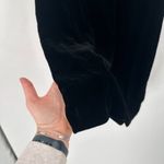 Vintage Tailor B. Moss Witchy Goth Velvet Silk Blend Midi Skirt Black Size 8 90s Photo 5