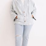 Madewell NWT Shibori Lightspun Seamed Robe Jacket cardigan size Large Photo 2