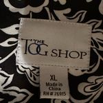 Buttons The TOG Shop Light SummerBlack & White Floral Print Black 4  Jacket Sz XL Photo 6