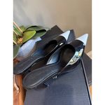 retrofete Allegra Leather Kitten Mule Black Womens Size 39 US 8 Photo 9