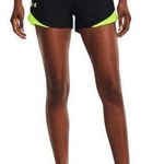 Under Armour Play Up 3.0 Women's athletic Running Shorts Black / Lime Yellow M Photo 0