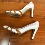 Sergio Rossi  vero cuoio tan and white pump size 36 Photo 3