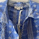 Ultra Pink  EMBROIDERY EYELET BUTTON DOWN SHIRT NWT Size Medium New Photo 2