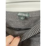 Wild Fable NWT Women Ribbed Flared High Waist Pant Leggings Black/Gray M Stretch Photo 2