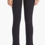 Mother The Midrise Dazzler Ankke Step Fray Size 31 Not Guilty Wash Black Photo 0