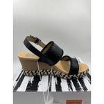 Dolce Vita Black Esmaya Espadrille Platform Wedge Sandals NEW Size 8.5 Photo 8
