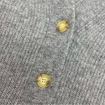 Everlane The Oversized Alpaca Pocket Cardigan Sweater Heathered Stone Grey Photo 6