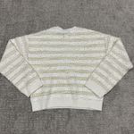 Endless Rose  Sweater Womens Large Ivory Gold Metallic Sparkle New Holiday Photo 6