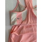 Lululemon  No Limits Tank Bleached Coral / Steep Stripe Athleisure‎ Size 4 Photo 4