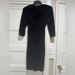 Boden Julianna Black Velvet Tie Waist Dress Size 6 Photo 5
